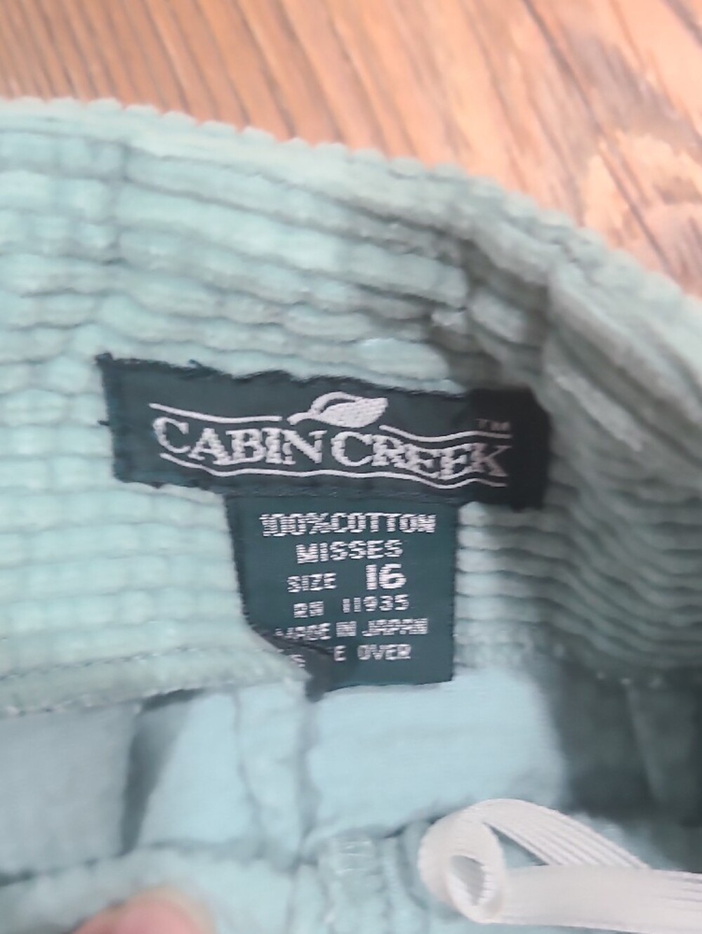 Cabin Creek Teal Pencil Skirt - Picture 3 of 8